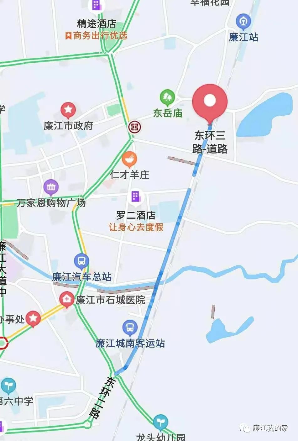 廉江東環大道科技升級，重塑未來交通，暢享生活新篇章