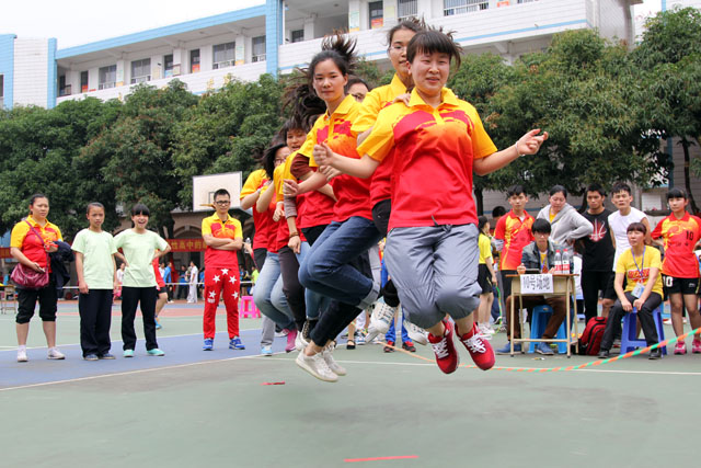 熱血沸騰的賽場瞬間，跳繩比賽精彩瞬間圖片回顧