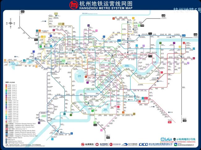 杭州地鐵最新規劃圖，城市脈絡的變遷與成就感的源泉